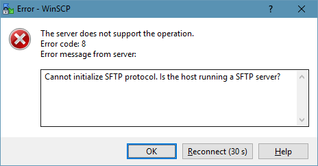 Microsoft SFTP server